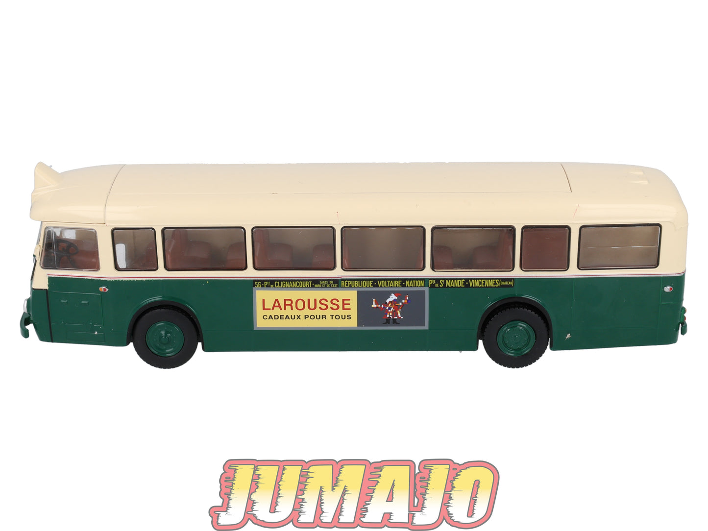 SUB13 Bus 1/43 IXO Hachette SOMUA OP5/3 Larousse n°56 Clignancourt