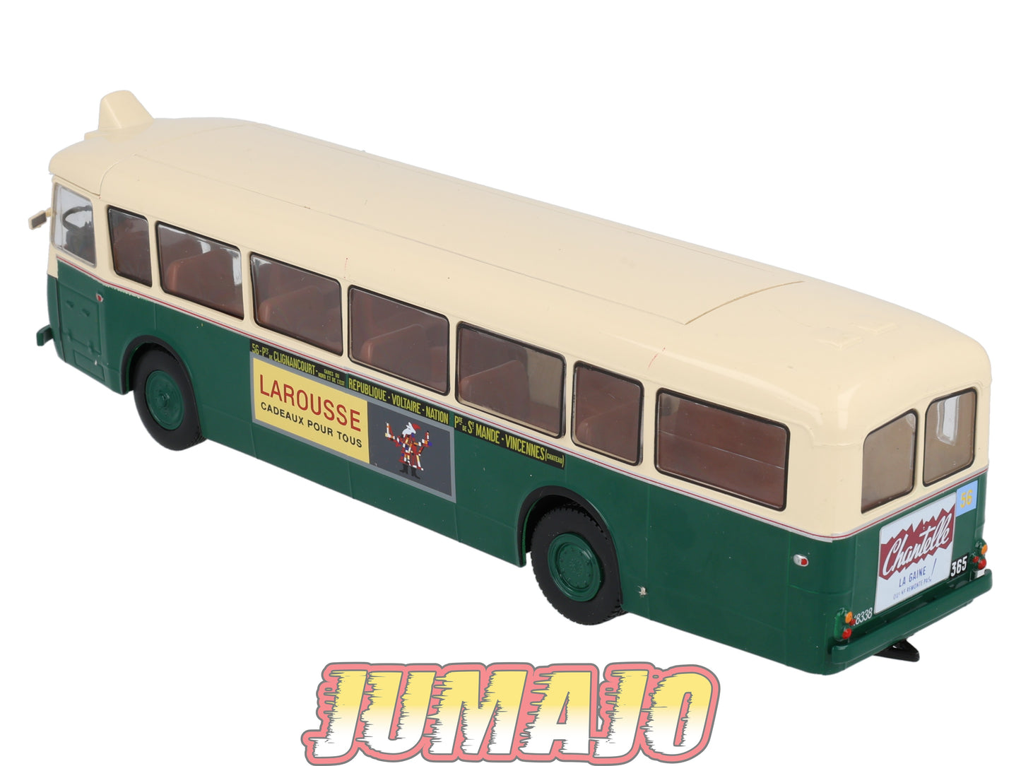 SUB13 Bus 1/43 IXO Hachette SOMUA OP5/3 Larousse n°56 Clignancourt