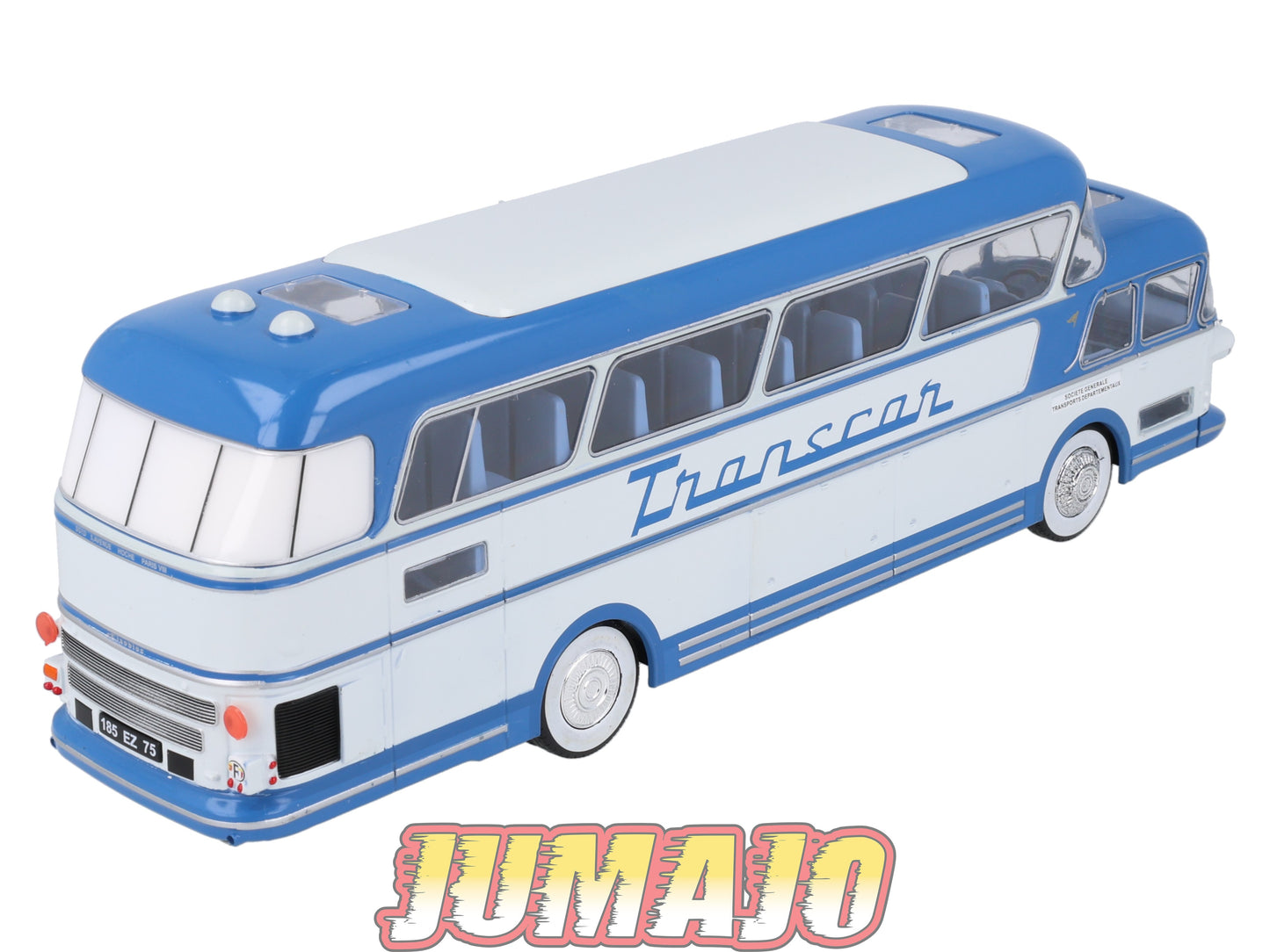 SUB24 Bus 1/43 IXO Hachette :  Isobloc 656 DH Panoramique Normandie cote D'Azur 1956