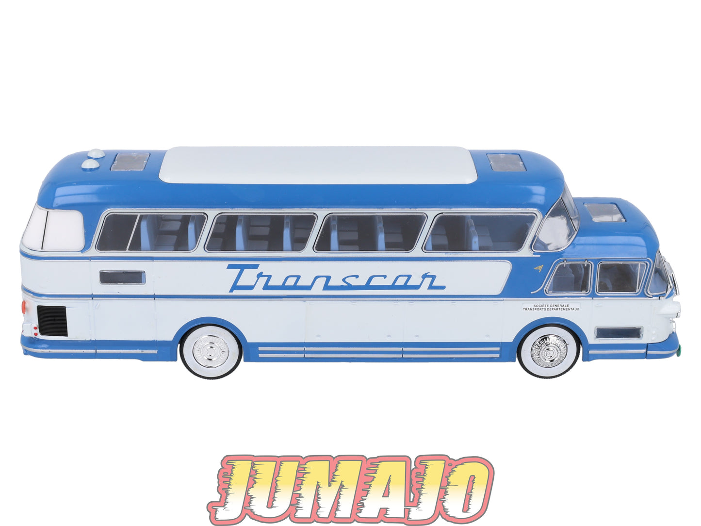 SUB24 Bus 1/43 IXO Hachette :  Isobloc 656 DH Panoramique Normandie cote D'Azur 1956