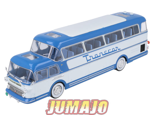SUB24 Bus 1/43 IXO Hachette :  Isobloc 656 DH Panoramique Normandie cote D'Azur 1956