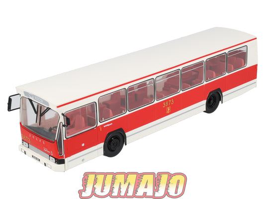 SUB34 Bus 1/43 IXO Hachette JELCZ BERLIET PR100 n°107 Dluga