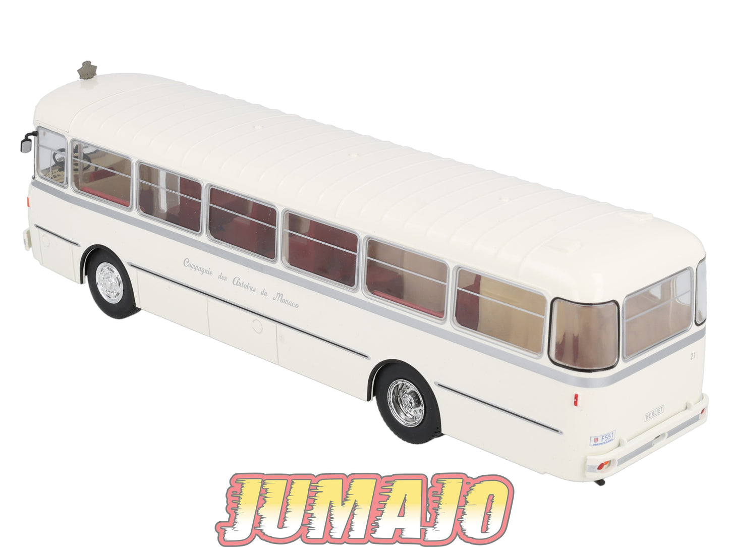 SUB36 Bus 1/43 IXO Hachette BERLIET PLR 10MU Compagnie des Autobus Monaco