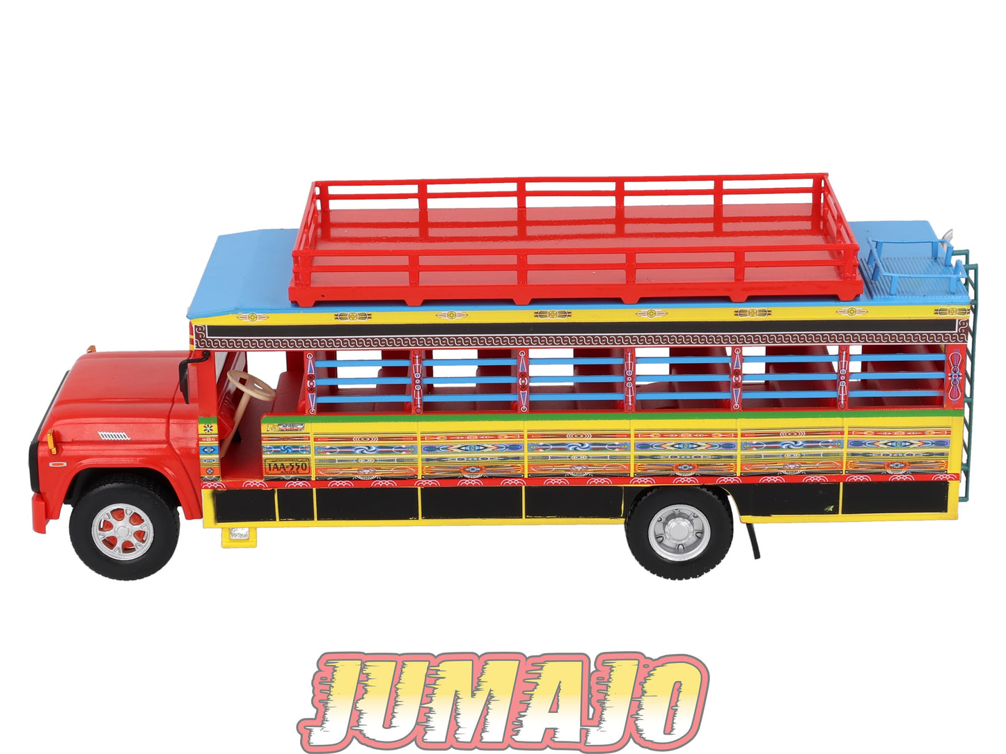 SUB43 Bus 1/43 IXO Hachette FORD F-600 Chiva El Barranquero