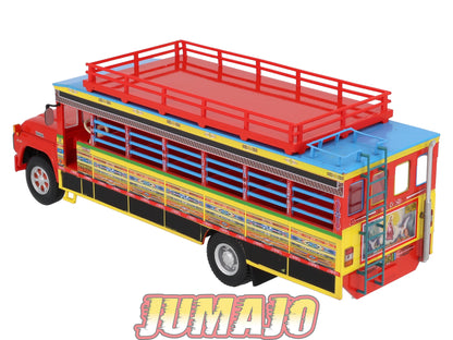 SUB43 Bus 1/43 IXO Hachette FORD F-600 Chiva El Barranquero