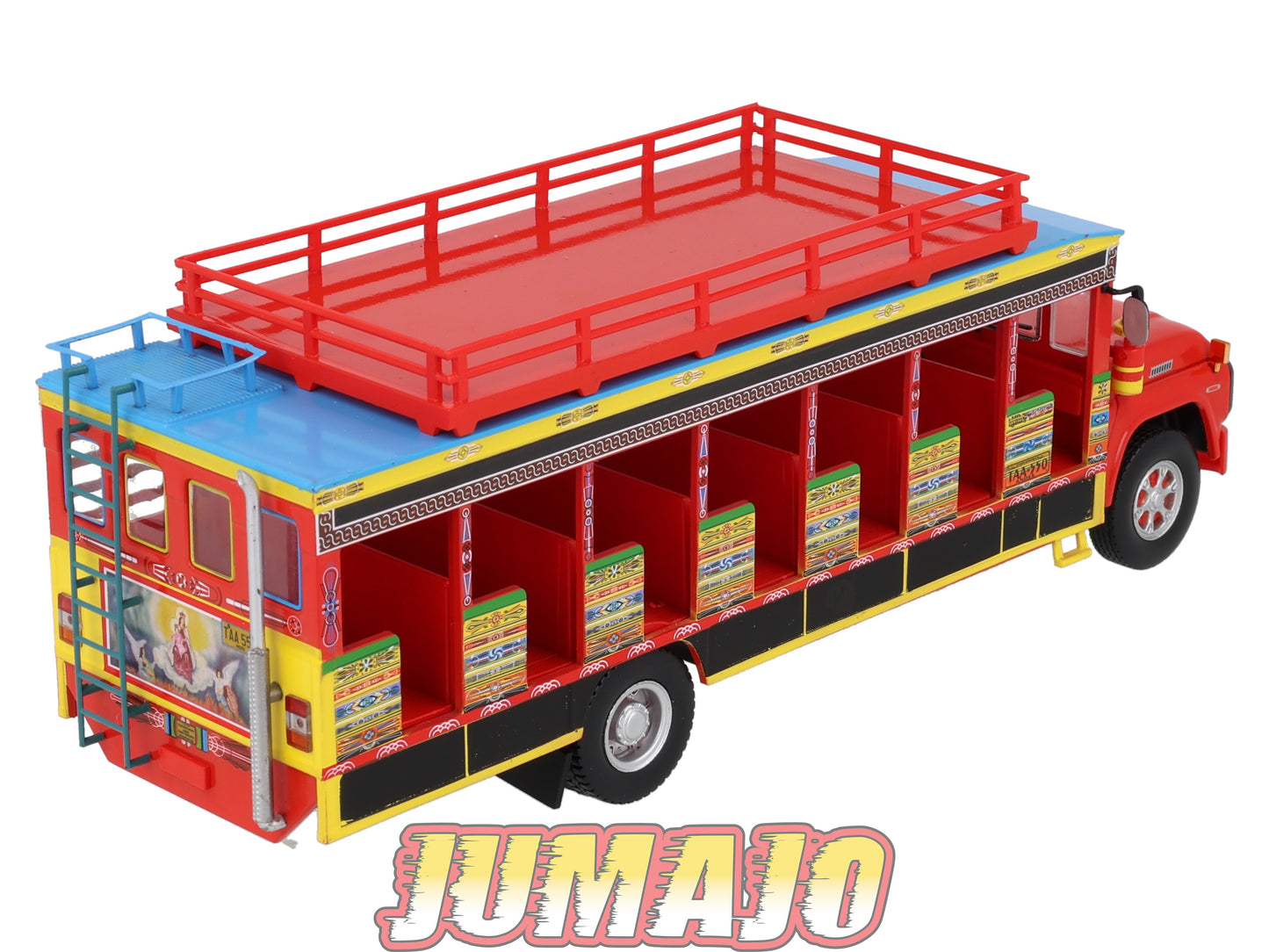 SUB43 Bus 1/43 IXO Hachette FORD F-600 Chiva El Barranquero