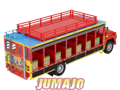 SUB43 Bus 1/43 IXO Hachette FORD F-600 Chiva El Barranquero