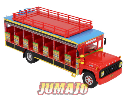 SUB43 Bus 1/43 IXO Hachette FORD F-600 Chiva El Barranquero