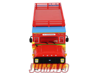 SUB43 Bus 1/43 IXO Hachette FORD F-600 Chiva El Barranquero