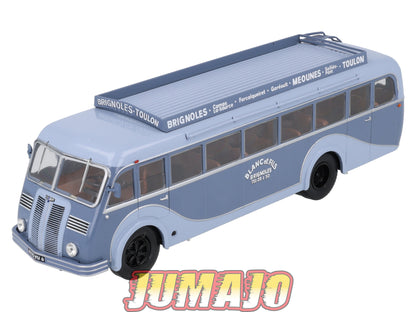 SUB52 Bus 1/43 IXO Hachette BERLIET PC8W Blanc et Fils Brignoles