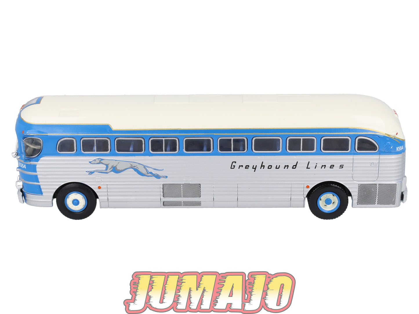 BUS54 Bus 1/43 IXO Hachette GMC PD-3751 Greyhound San Francisco