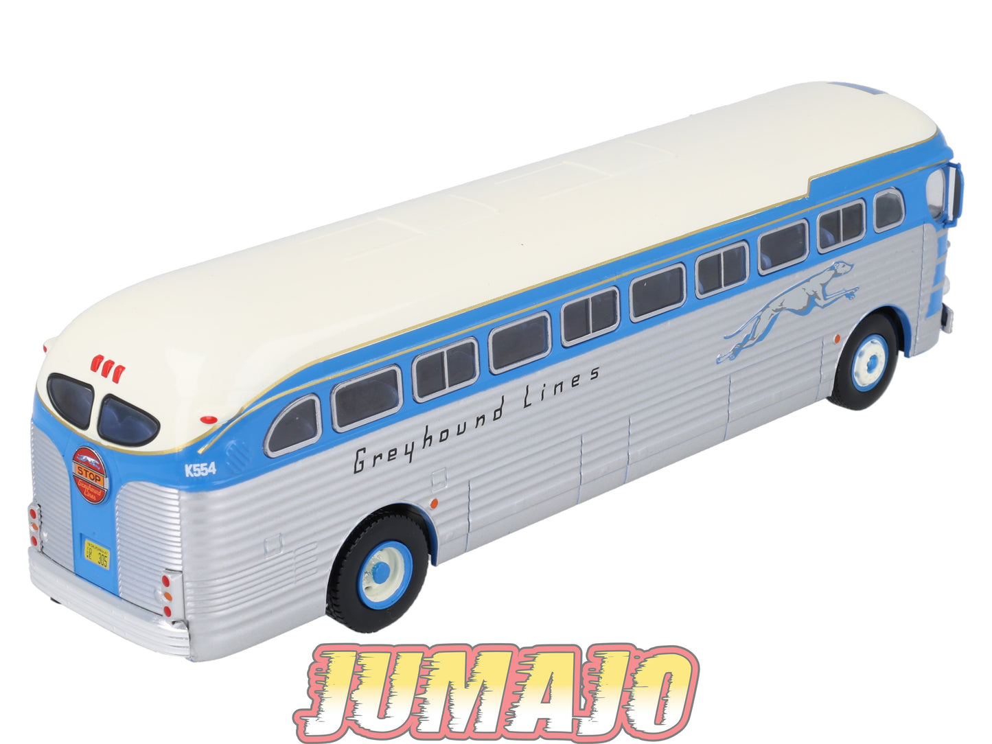 BUS54 Bus 1/43 IXO Hachette GMC PD-3751 Greyhound San Francisco