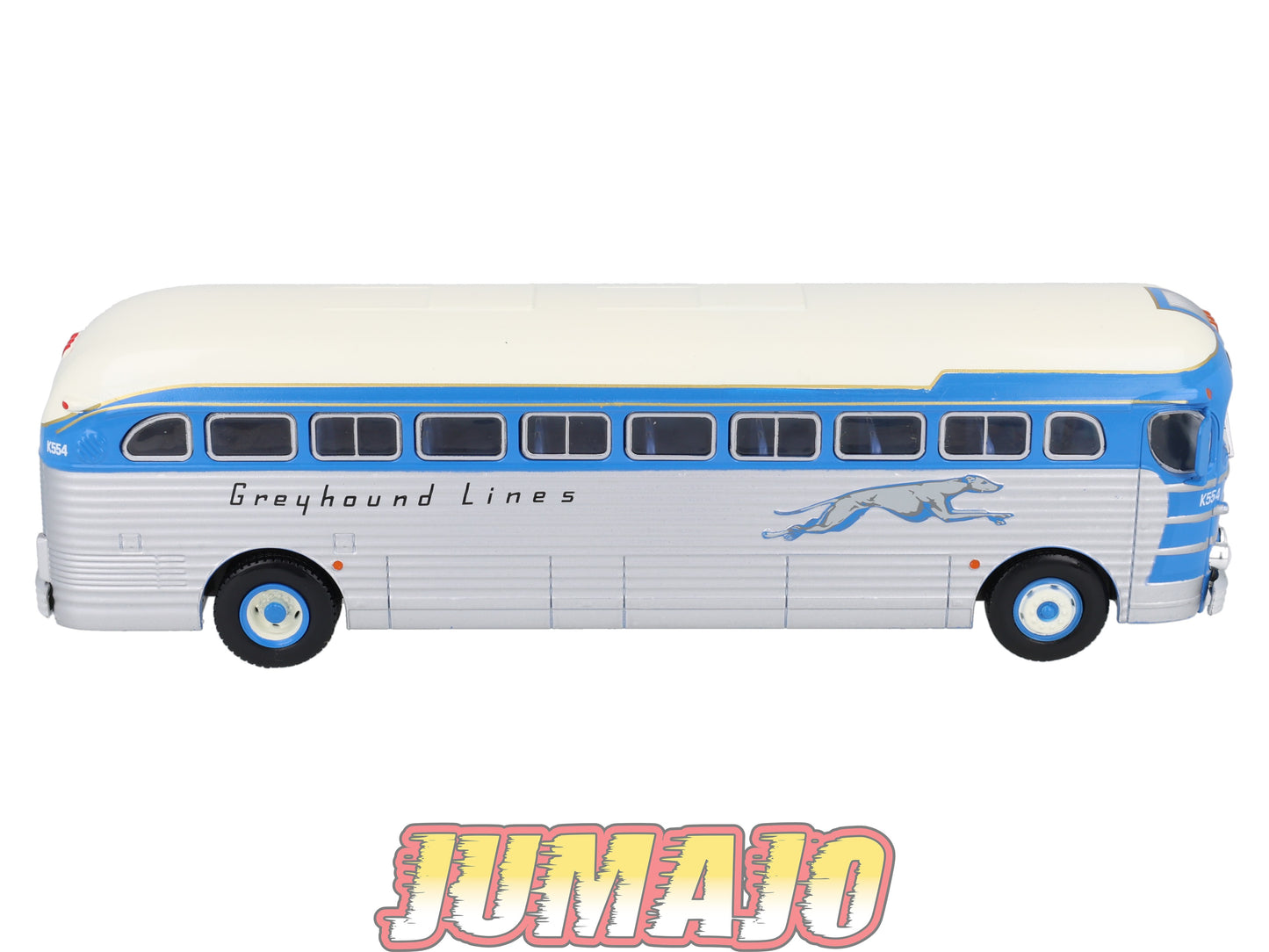BUS54 Bus 1/43 IXO Hachette GMC PD-3751 Greyhound San Francisco