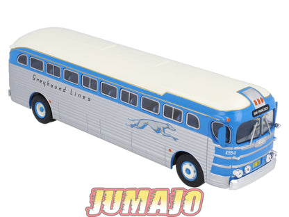 BUS54 Bus 1/43 IXO Hachette GMC PD-3751 Greyhound San Francisco