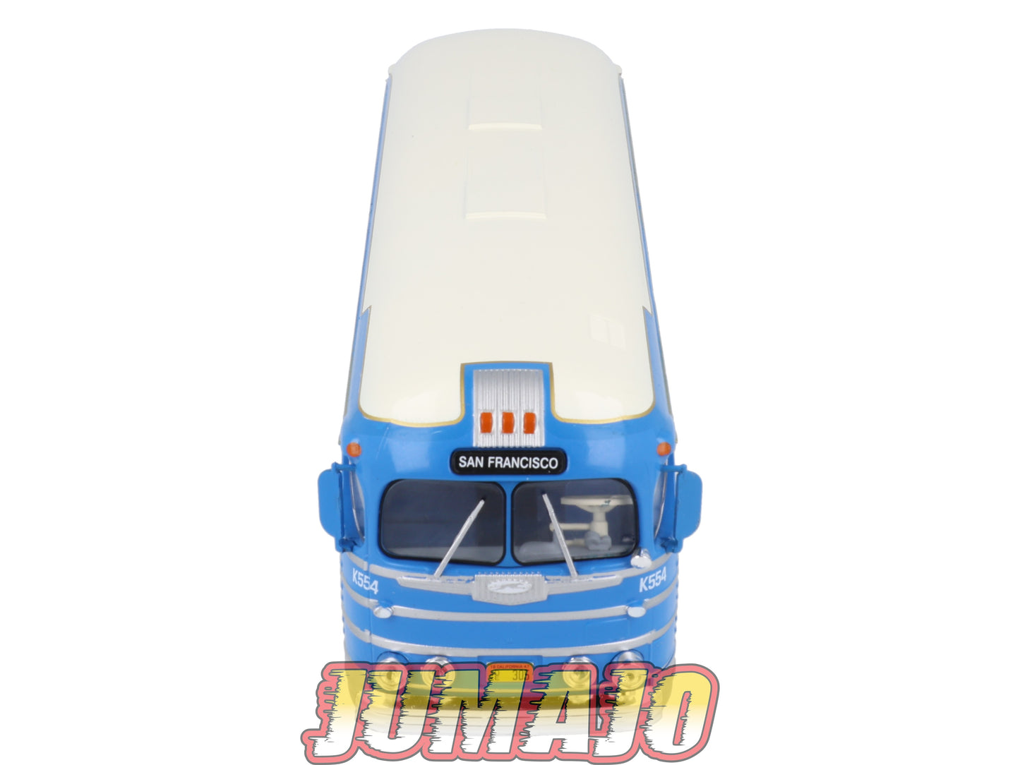 BUS54 Bus 1/43 IXO Hachette GMC PD-3751 Greyhound San Francisco