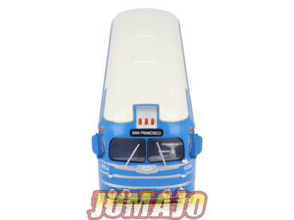 BUS54 Bus 1/43 IXO Hachette GMC PD-3751 Greyhound San Francisco