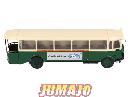 SUB55 Bus 1/43 IXO Hachette : RENAULT TN4H 1936-72 Candia Ligne 21 Porte De Gentilly