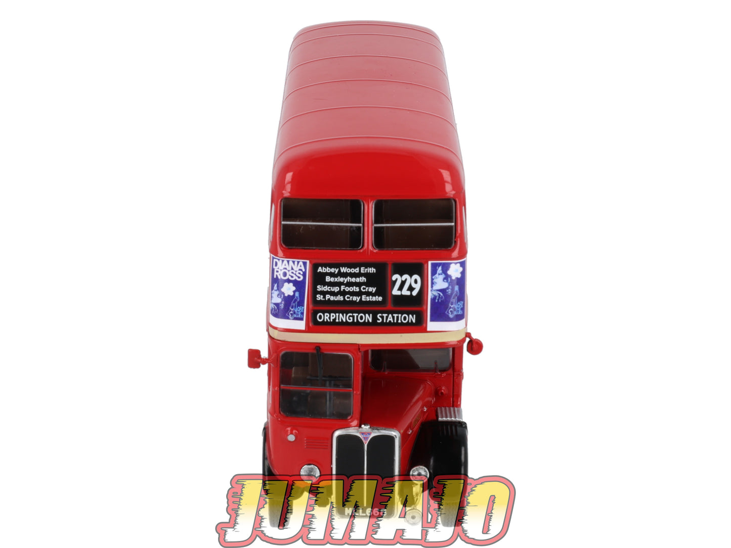 SUB5 Bus 1/43 IXO Hachette AEC Regent III RT Londres Red Bus