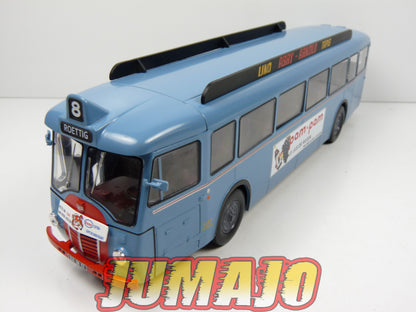 SUB77 BUS IXO Hachette 1/43 : SOMUA OP5-3S CTS Strasbourg n°8 Roettig 1954