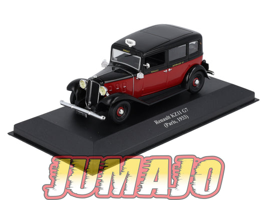 TAX11 Voiture 1/43 IXO Altaya Taxis du Monde : RENAULT KZ11 G7 1933 Paris