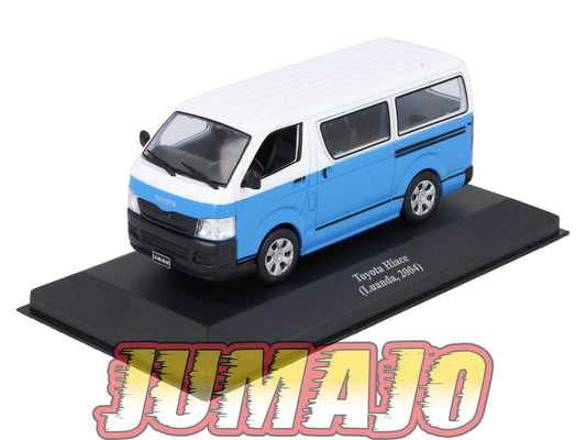 TAX14 Voiture 1/43 IXO Altaya Taxis du Monde : TOYOTA Hiace 2004 Luanda