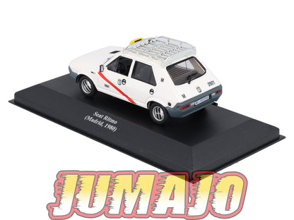 TAX15 Voiture 1/43 IXO Altaya Taxis du Monde : SEAT Ritmo 1980 Madrid