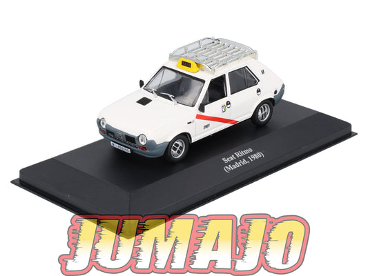 TAX15 Voiture 1/43 IXO Altaya Taxis du Monde : SEAT Ritmo 1980 Madrid