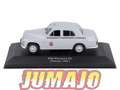 TAX19 Voiture 1/43 IXO Altaya Taxis du Monde : FSO Warszawa 223 1965 Warsaw