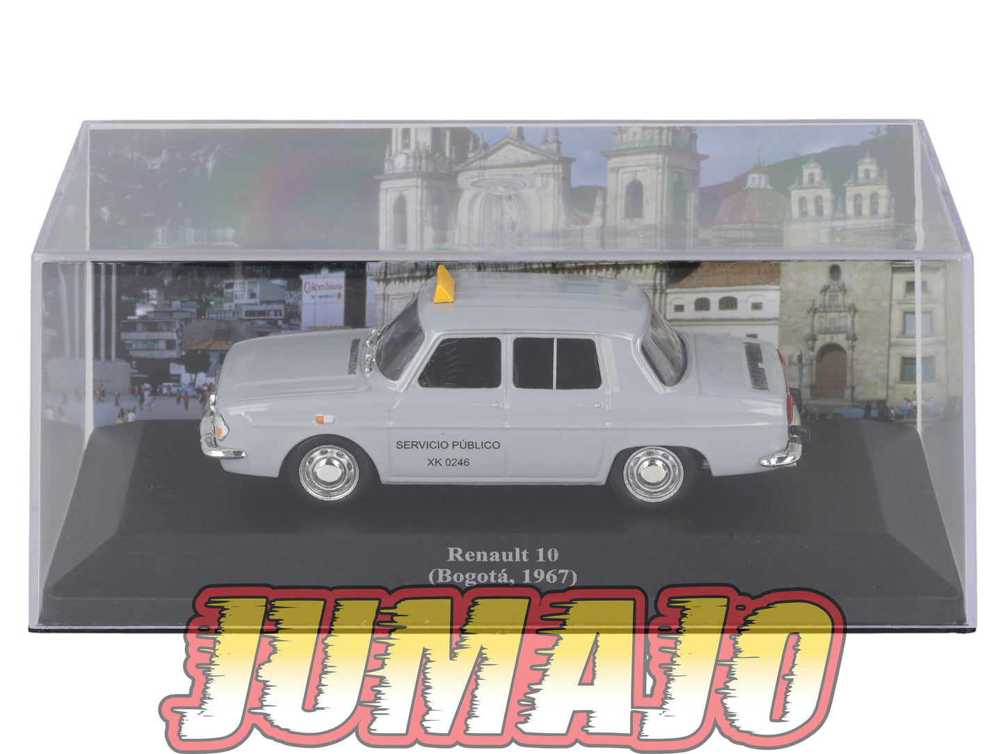 TAX22 Voiture 1/43 IXO Altaya Taxis du Monde : RENAULT 10 1967 Bogota