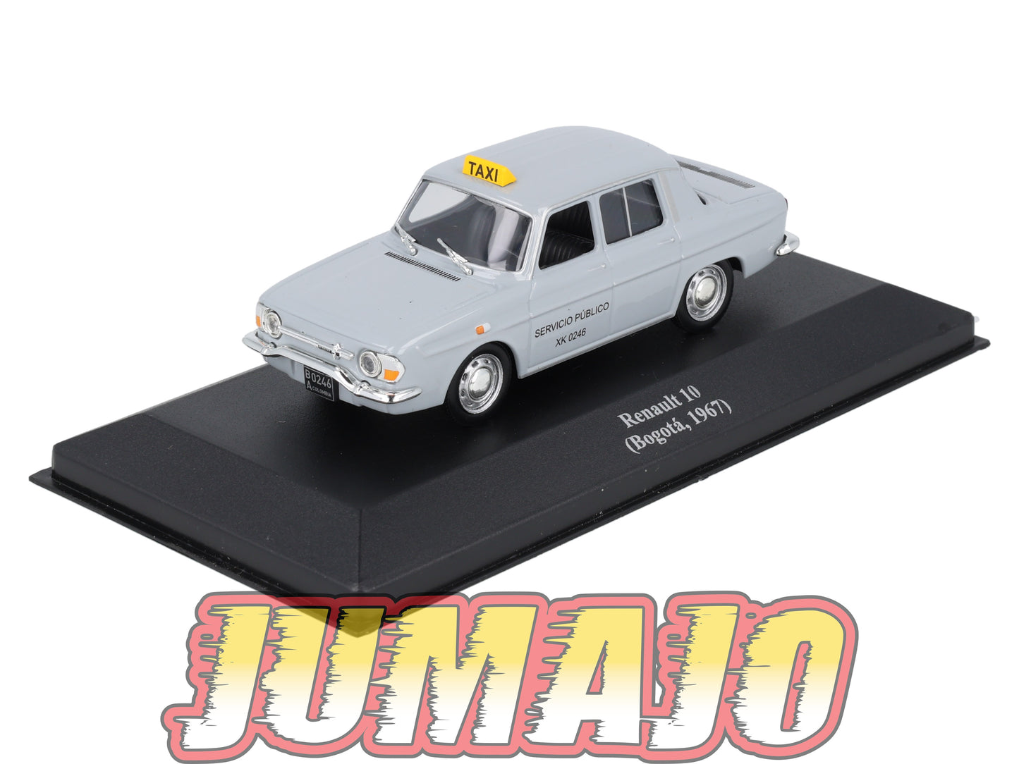 TAX22 Voiture 1/43 IXO Altaya Taxis du Monde : RENAULT 10 1967 Bogota
