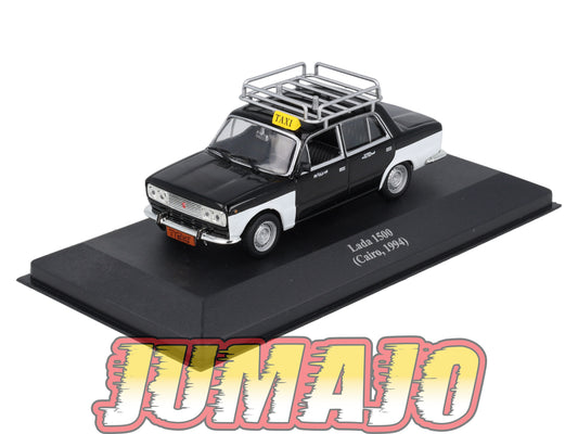 TAX26 Voiture 1/43 IXO Altaya Taxis du Monde : LADA 1500 1994 Cairo