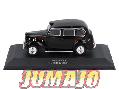 TAX30 Voiture 1/43 IXO Altaya Taxis du Monde : AUSTIN FX3 1955 Londres