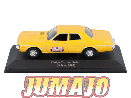 TAX31 Voiture 1/43 IXO Altaya Taxis du Monde : DODGE Coronet Sedan 2004 Beirut