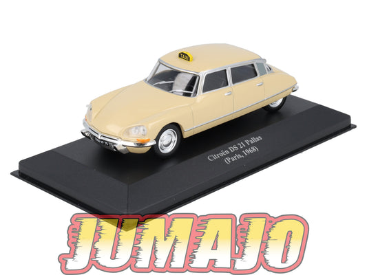 TAX32 Voiture 1/43 IXO Altaya Taxis du Monde : CITROEN DS 21 Pallas 1968 Paris