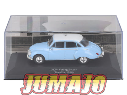 TAX33 Voiture 1/43 IXO Altaya Taxis du Monde : DKW Vemag Belcar 1966 Brasília