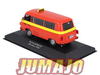 TAX34 Voiture 1/43 IXO Altaya Taxis du Monde : BARKAS B1000 KB 1970 Dresden