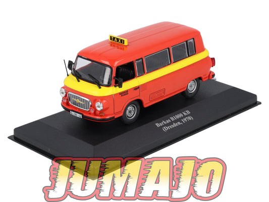 TAX34 Voiture 1/43 IXO Altaya Taxis du Monde : BARKAS B1000 KB 1970 Dresden