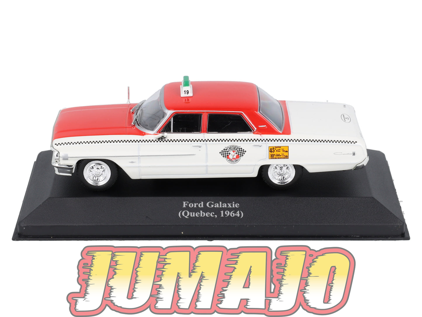 TAX39 Voiture 1/43 IXO Altaya Taxis du Monde : FORD Galaxie 1964 Quebec