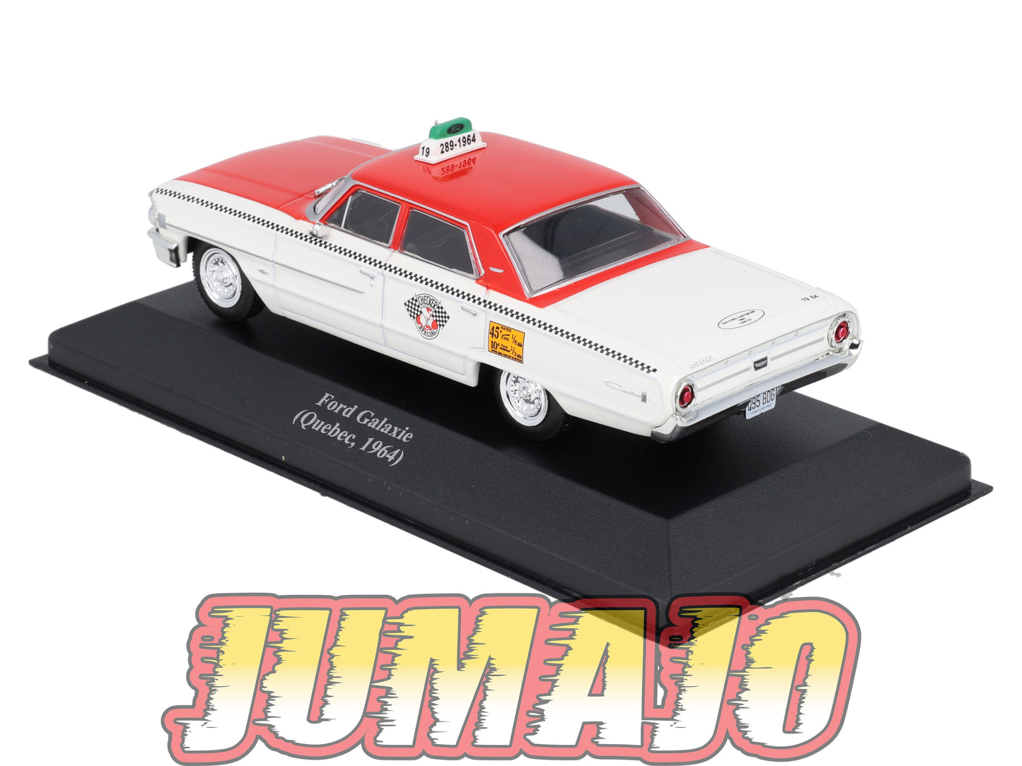TAX39 Voiture 1/43 IXO Altaya Taxis du Monde : FORD Galaxie 1964 Quebec