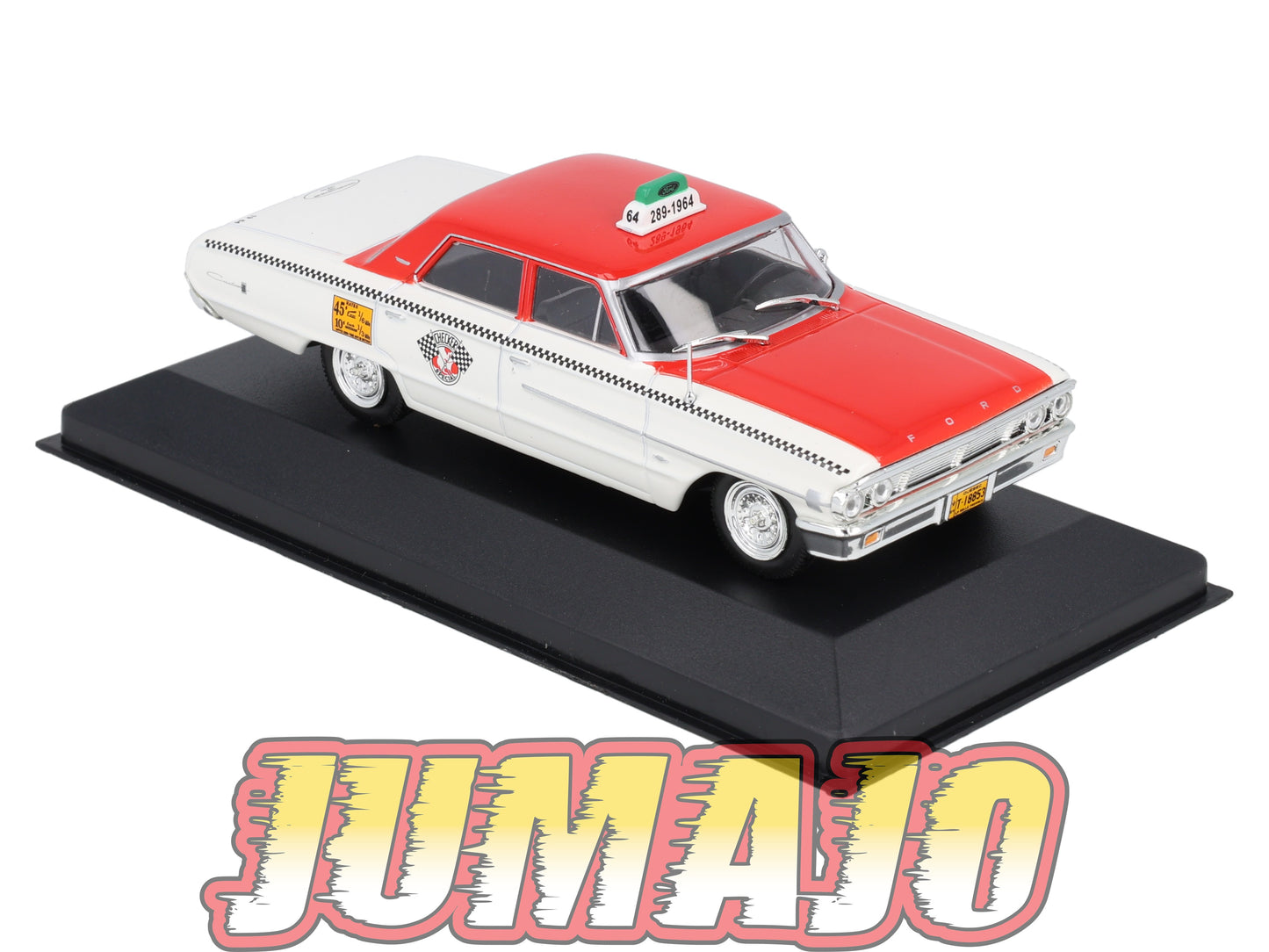 TAX39 Voiture 1/43 IXO Altaya Taxis du Monde : FORD Galaxie 1964 Quebec