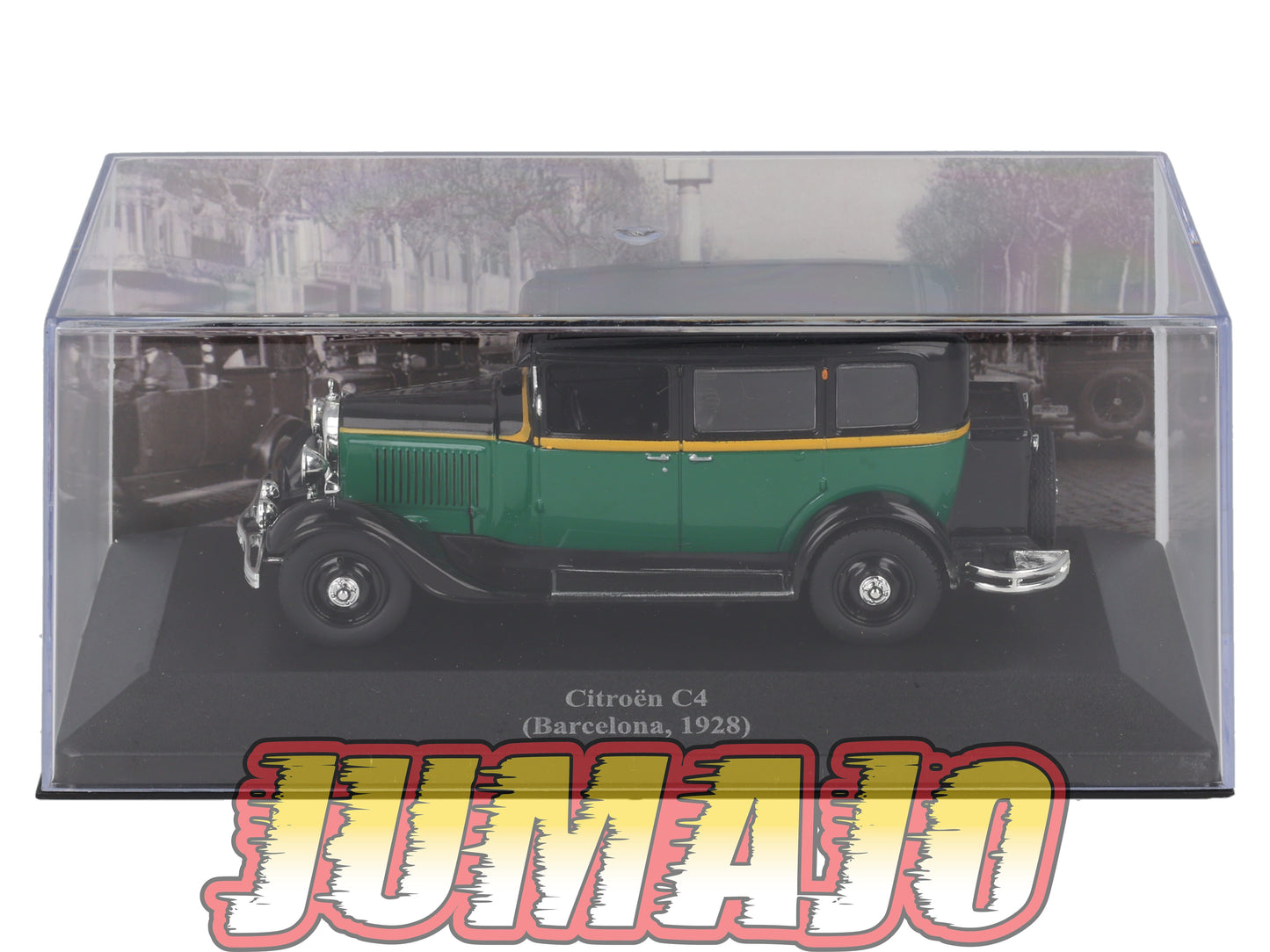TAX43 Voiture 1/43 IXO Altaya Taxis du Monde : CITROEN C4 1928 Barcelone