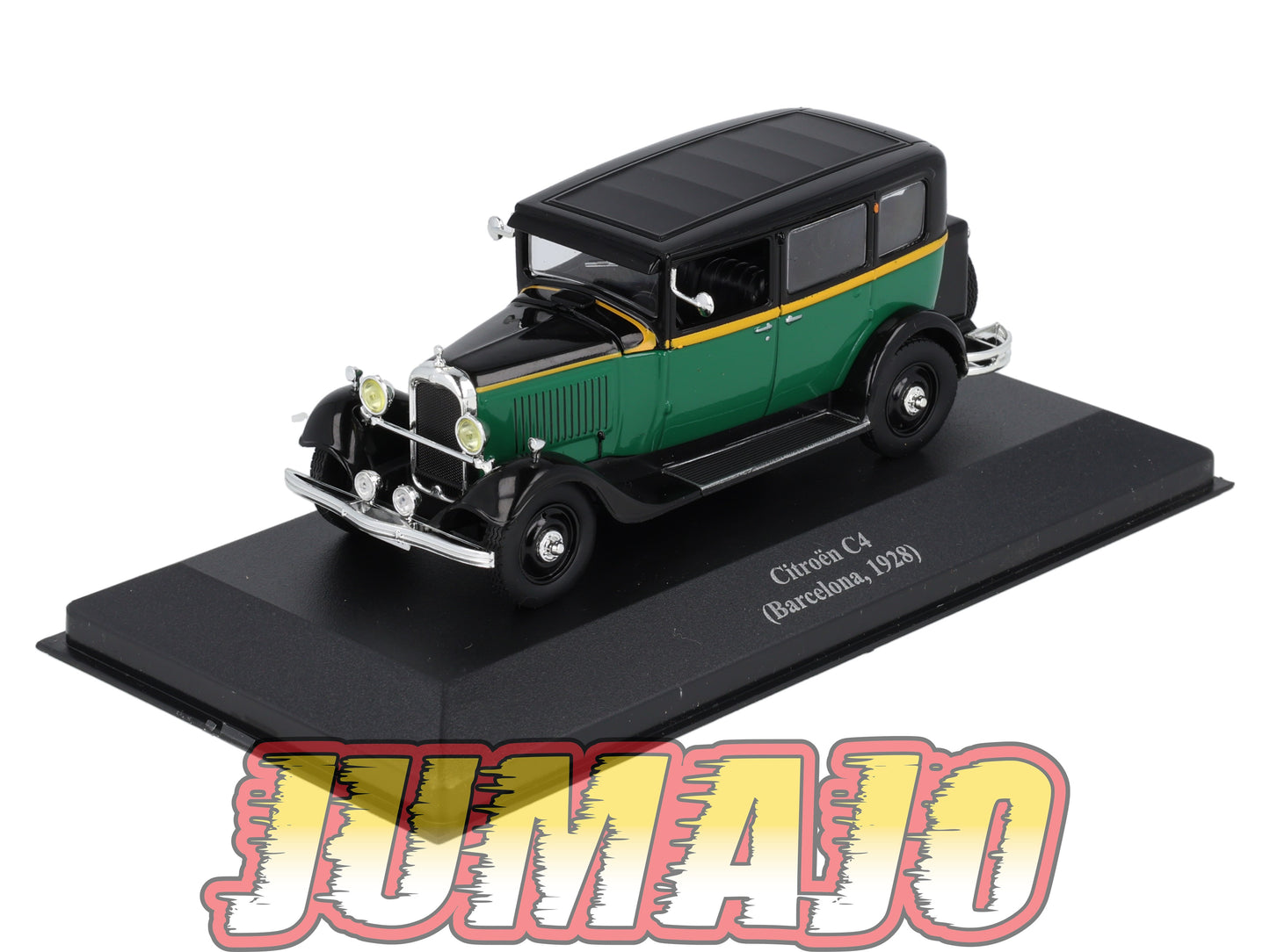 TAX43 Voiture 1/43 IXO Altaya Taxis du Monde : CITROEN C4 1928 Barcelone