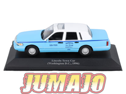 TAX44 Voiture 1/43 IXO Altaya Taxis du Monde LINCOLN Town car 1996 Washington DC
