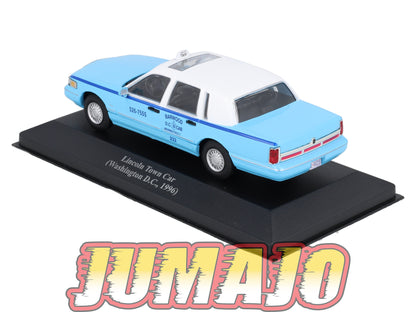 TAX44 Voiture 1/43 IXO Altaya Taxis du Monde LINCOLN Town car 1996 Washington DC