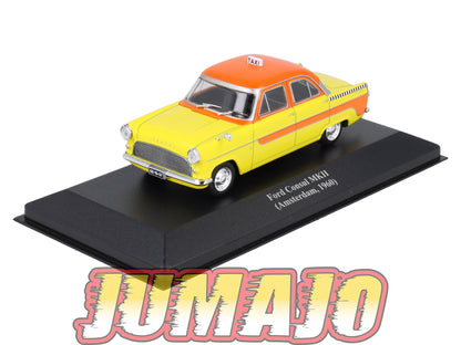 TAX46 Voiture 1/43 IXO Altaya Taxis du Monde : FORD Consul MKII 1960 Amsterdam