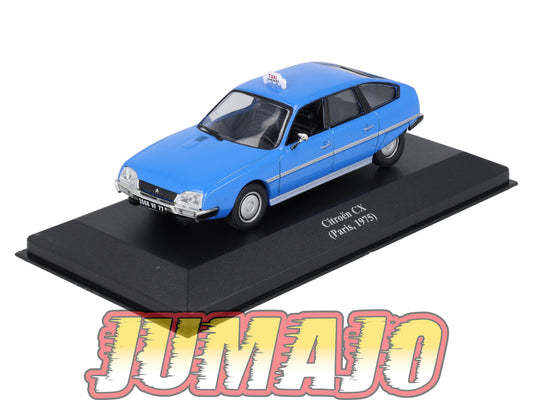 TAX47 Voiture 1/43 IXO Altaya Taxis du Monde : CITROEN CX 1975 Paris