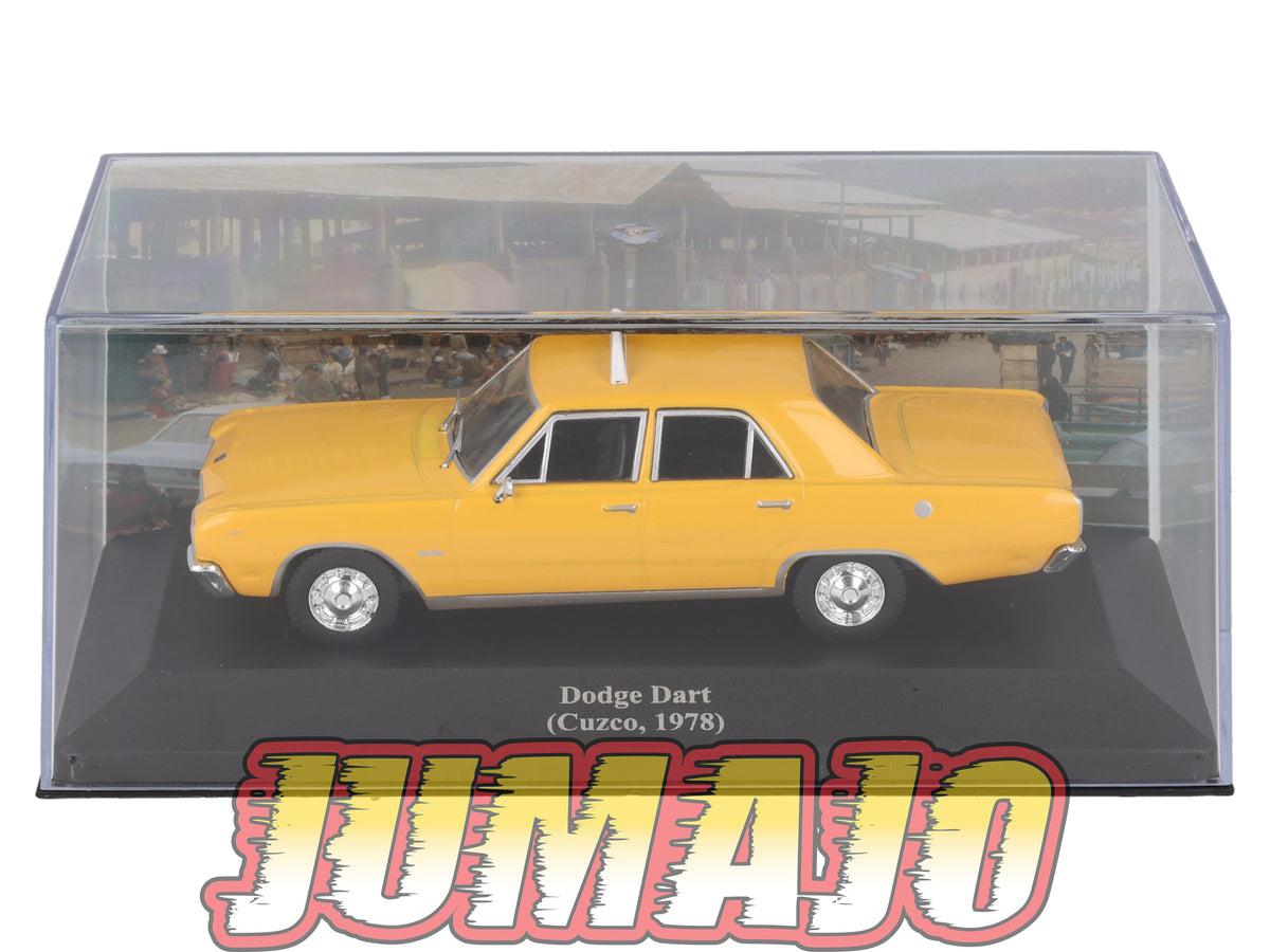 TAX50 Voiture 1/43 IXO Altaya Taxis du Monde : DODGE Dart 1978 Cuzco