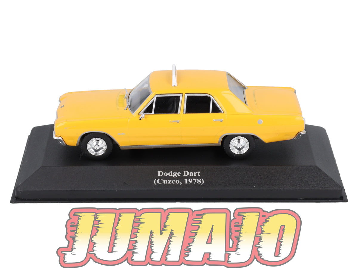 TAX50 Voiture 1/43 IXO Altaya Taxis du Monde : DODGE Dart 1978 Cuzco