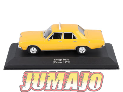 TAX50 Voiture 1/43 IXO Altaya Taxis du Monde : DODGE Dart 1978 Cuzco