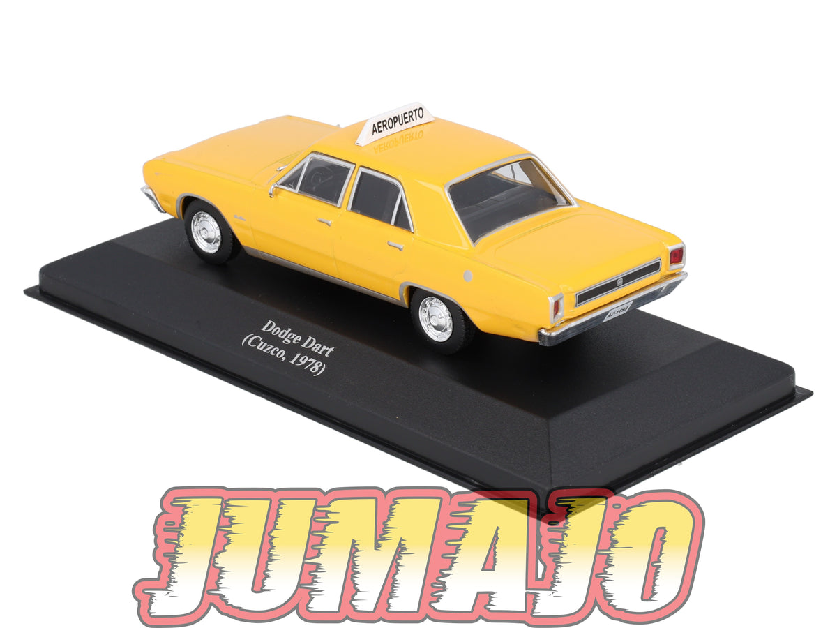 TAX50 Voiture 1/43 IXO Altaya Taxis du Monde : DODGE Dart 1978 Cuzco